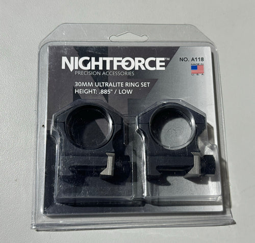 Nightforce 30mm Ring Set